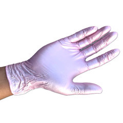 Top Glove Nitrile Disposable Powder Free Glove – Pearlescent Pink/ Violet 50s