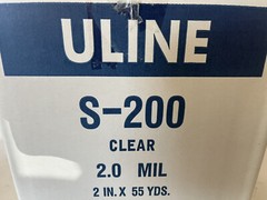 6 Pack Of ULINE S-200 Industrial Tape 2 Mil 2 in x 55 yds Clear FAST S/H!