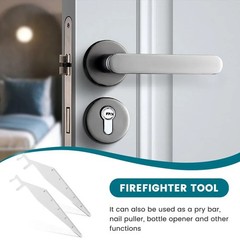 Multi-Purpose Lever Tool Stainless Steel Locksmith Tool Mini PryBar Tool
