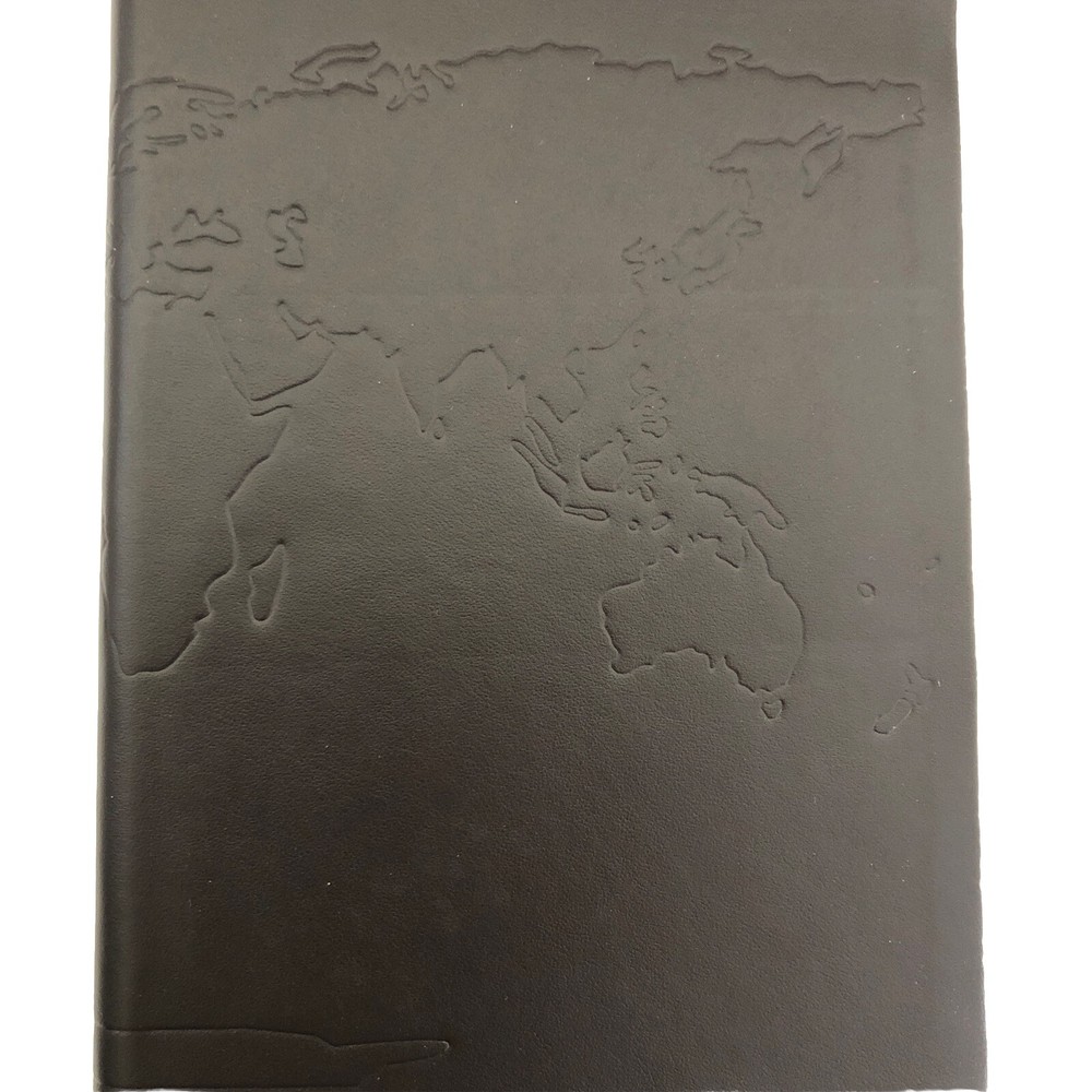 New Leather Made in Italy Thick Genuine Leather Lined Notebook Journal Brown