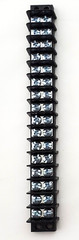 Molex 0387600116 16 Position Dual Row Screw Terminal Strip Block 6-5/8″ Long