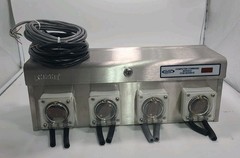 KNIGHT MANUFACTURING LAUNDRY Chemical DISPENSER w/4 PUMPS Model C-866
