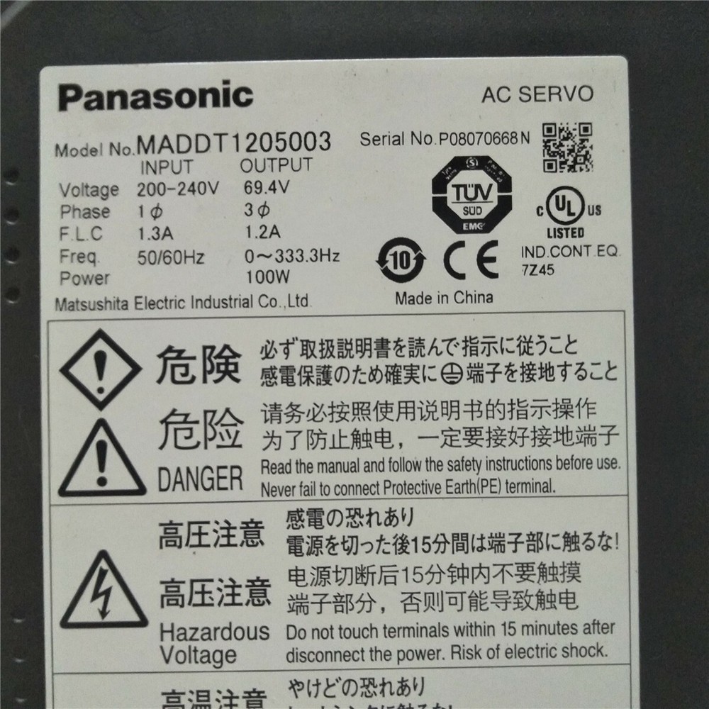 Servo Driver Maddt1205003 Refurbished 180 Days Warranty #lk