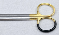Aesculap BC243R TC Durotip Mayo Scissors, Curved, 6-3/4″