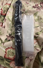 Case of 1000 Flat Poly Plastic Bags 3″ x 20″ Clear Open Top 2 Mil (10 Packs)