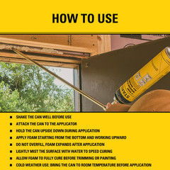 Stanley All Season Pro Gap Filler – Gun NOT Included ( 12x24oz) 12 Pack