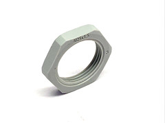Bimed BLMN-13 Lock Nut M25x1.5, 32mm Spanner Width Light Grey Plyamide LOT OF 20