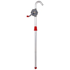 50″ Drum Rotary Barrel Pump Hand Crank Diesel Fuel Oil Transfer Pump 55 Gallon