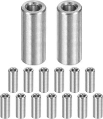 15PCS M6 304 Stainless Steel Spacers 5Mm ID X 10Mm OD X 6Mm L Metal Screw Stando