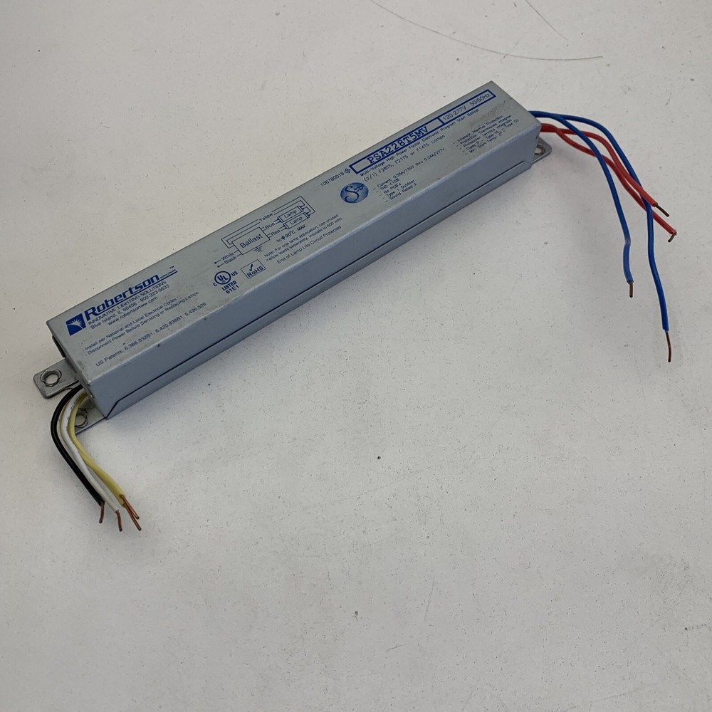 Robertson PSA228T5MV Multi-Voltage Fluorescent Ballast for (2/1) F28T5 Lamp