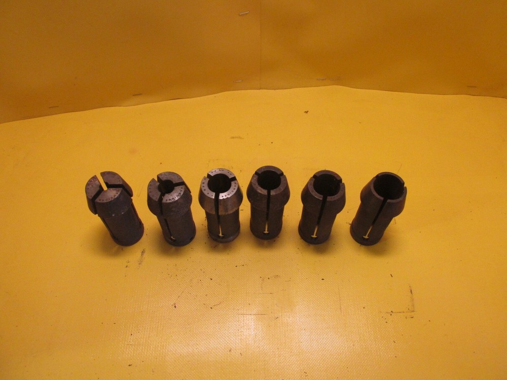 Hardinge Bardons & Oliver #4 Collets Lot of 6