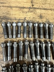 Swissmatic S&M TF10 Collets Misc Lot Of 40