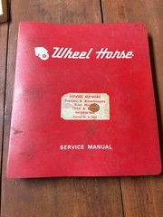 1958-1964 Wheel Horse Dealer Service Manual & Parts Catalog RJ58 701 702 854 603
