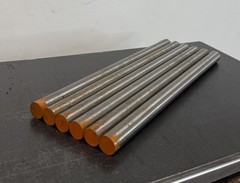 52100 Steel Round Bar Stock 3/4 Diameter x 12″ Length ,Knife (6 PC LOT)