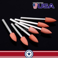 12pcs Dental Polishing Polishers Bur FG 1.6mm Mini Points Brownie Friction Grip