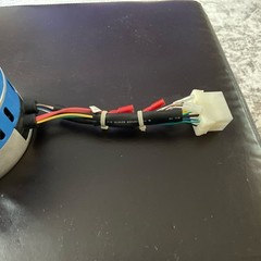 1 HP 115v/230v 50/60 Hz Fan Motor For a 4 Ton AC. See Pictures For Specs.