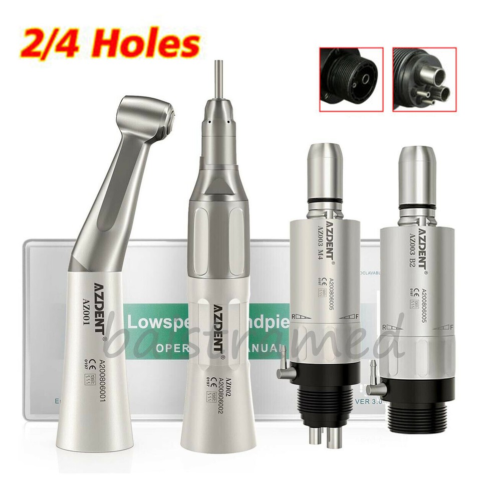 NSK Style Dental Slow Low Speed Handpiece Straight/Contra Angle/ Air Motor 2/4H