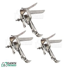 Graves Vaginal Speculum 3 Pcs Set OB/GYN Pelvic Exam Surgical Inst German Grade