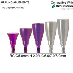 Dental Healing Abutment Caps Screw RC Fits ITI Straumann Ø4.5/5/6.0/6.5