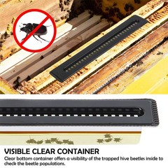 20Pcs Plastic Small Bee Hive Beetle Blaster Beehive Beetle Traps Beekeeping Tool