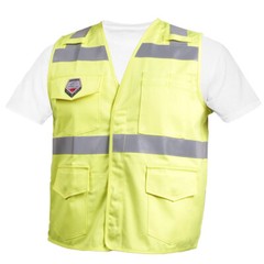 Revco Black Stallion Hi-Vis Class 2 FR Cotton Vest VF1110 Size Large