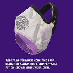 Weaver Leather Weaver Livestock Cattle Fly Mask Adjustable Mesh-Covered Cow