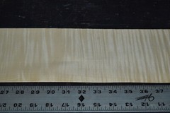Curly Maple Raw Wood Veneer Sheet 4.5 x 46 inches 1/42nd 4669-51