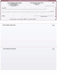 Printed Computer Checks Comparable With QuickBooks w / CUSTOM Logo 100 Checks