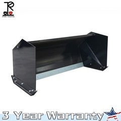 Skid Steer Attachment Snow Pusher for Clean Snow or Job Sit Clean Up