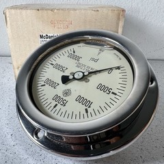 MC DANIEL CONTROLS INC G30KP 30,000 PSI HIGH PRESSURE HYDRAULIC GAUGE