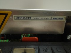 NEMIC-LAMBDA JWS100-24/A POWER SUPPLY MODULE 24V 4.5AMP OUTPUT 100-240VAC INPUT