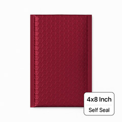 Matte Metallic #000 4×8 Poly Bubble Mailers Self-Seal Privacy Durable Envelopes