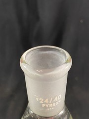 PYREX 1000mL Glass Narrow Mouth Graduated Erlenmeyer Flask with 24/40 5000-1000