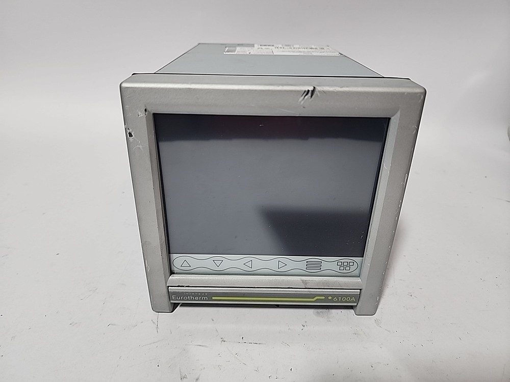 Eurotherm 6100A Paperless Graphic Recorder Full Color Touch Screen Display