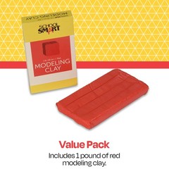 Modeling Clay, Red, 1 Pound