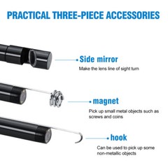 5.5MM/8MM Endoscope Camera 1920P HD Borescope Camera Cable For iPhone Samsung US
