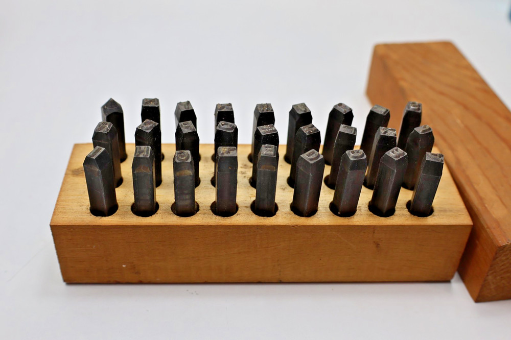 Young Bros. Stamp Works 05271 Machine Steel Letter Stamps – 3/16″ – MFG. #698690