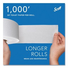 Scott 03148 3.55 in. x 1000 ft. 2-Ply Jumbo Roll Tissue – WT (4 Rolls/CT) New
