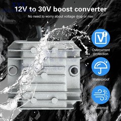 DC 12/24V to DC 30V 3.5A Step-Up Converter for Starlink Mini Adapter Car Charger