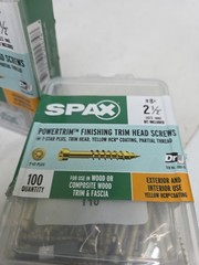 (2) #8×2-1/2″ Exterior / Interior Trim Head Wood & Finishing Project Screws