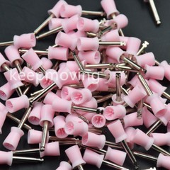 100/500/1000 Pcs Dental Rubber Latch Polisher Polishing Prophy Cup Bowl Brushes