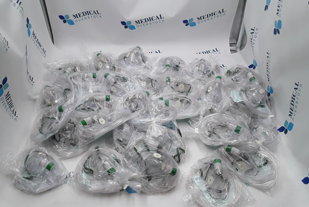 Hudson RCI Pediatric Non-Rebreathing Mask REF 1058 Lot of 32