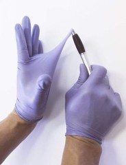 Purple Nitrile Gloves, 12″ Length, Latex Free, Hypoallergenic 50 PCS