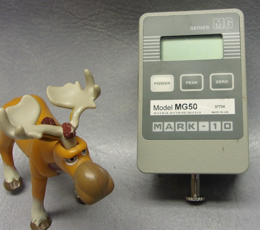 MARK-10 MG50 Digital Force Gauge – 50 X 0.05 LB 25 X 0.02 KGF 250 X 0.2N
