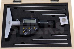 SHARS TOOLS 0-6″/152.4mm Electronic Depth Micrometer! #]