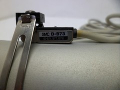 SMC CDG1BN4-100-B7 PNEUMATIC CYLINDER 40mm.B X 100mm STK. 2 PROX. SENSORS NOS