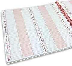 Notebooks Appointment Book – Large 12.75″ X 13.5″ Undated Planner for Daily Sche
