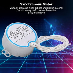 2.5R TY 50AF Turntable Synchron Motor CW CCW Synchronous Motor Undirectional CAD