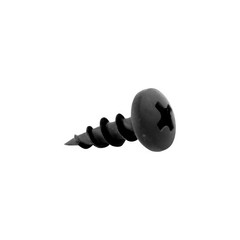 #10-9 x 5/8″ Deep / Coarse Thread Phillips Pan Head Screws Black Phosphate