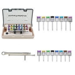 Universal Implant Screwdriver Hex Driver Hand Latch Dental Torque Wrench Adapter
